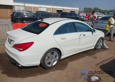2016 Mercedes-Benz Cla 250 z USA, uszkodzony, nr VIN WDDSJ4EB9GN361320